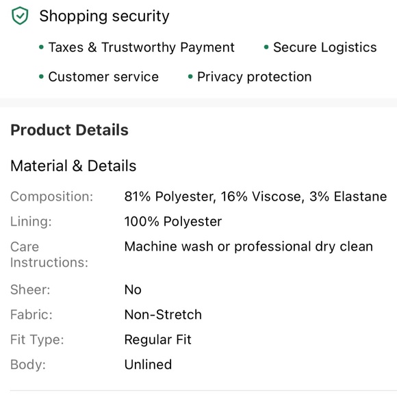 SHEIN | Premium viscose relaxed fit suit pants - Picture 9 of 9